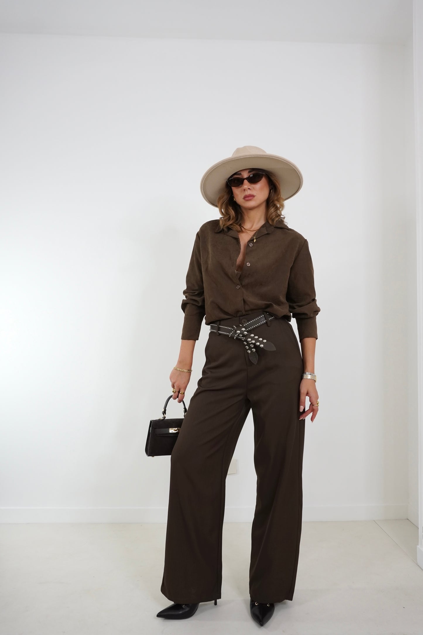 Pantalone con cintura 5961