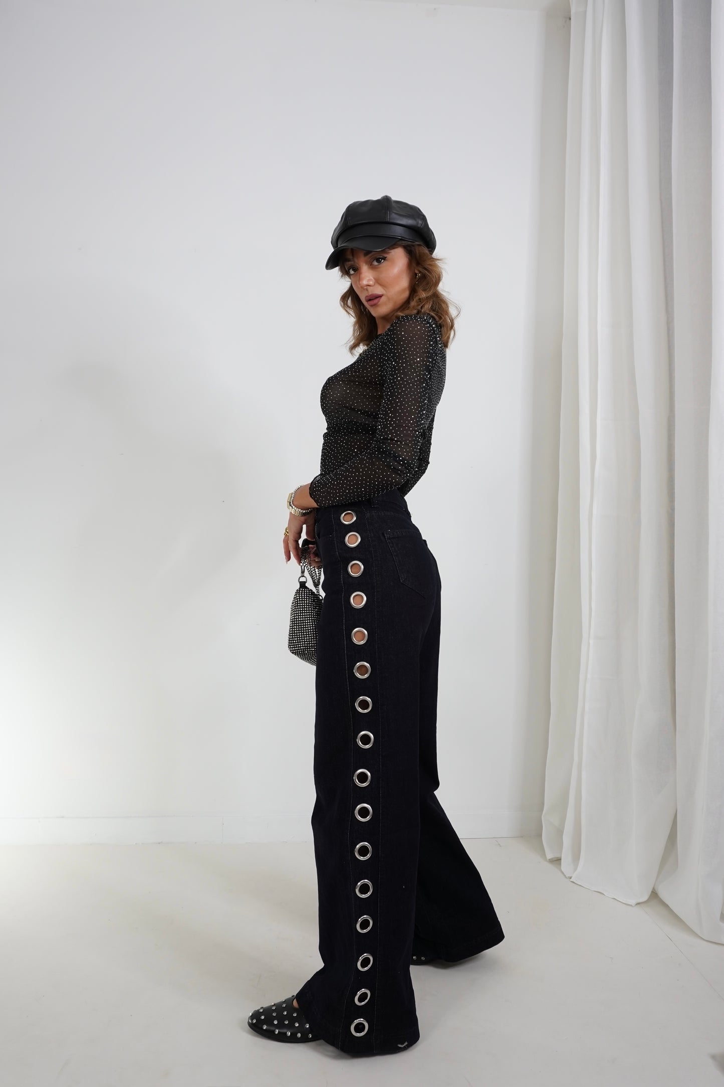 Jeans baggy OCCHIELLI TR693