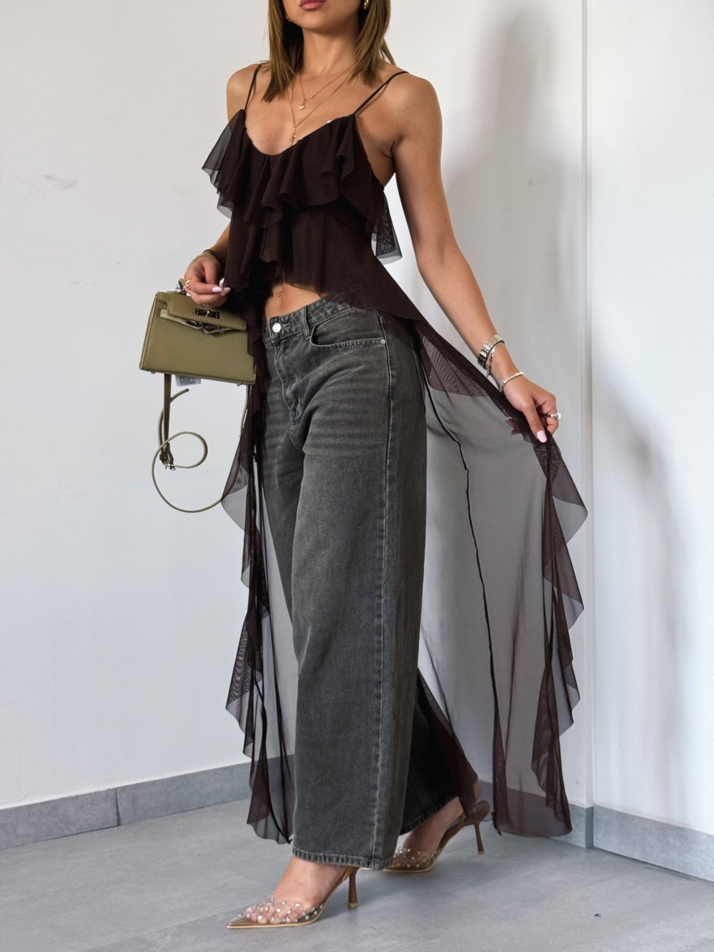 Jeans BALLOON brown MI2521
