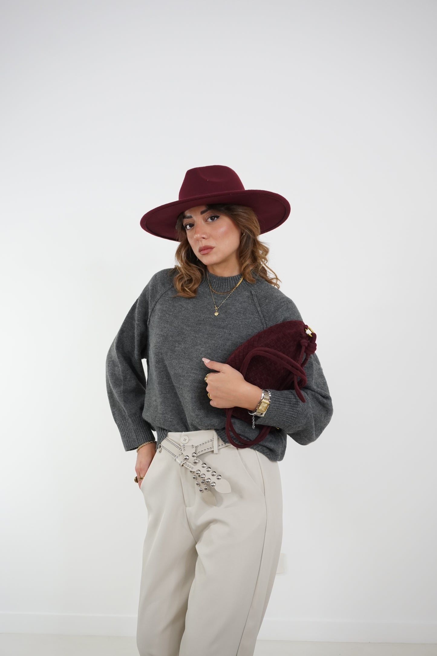 Maglione lupetto 63842