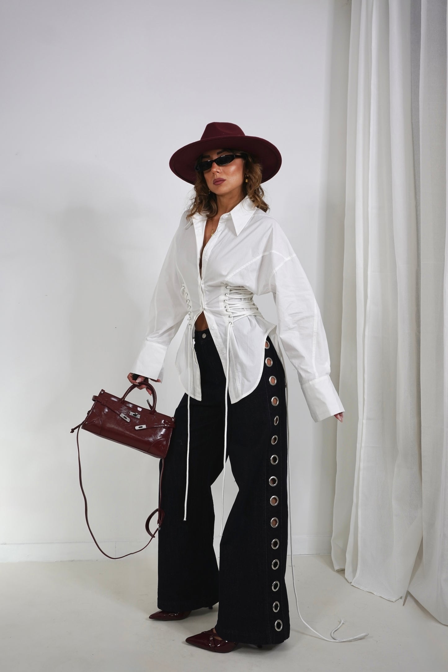 Jeans baggy OCCHIELLI TR693