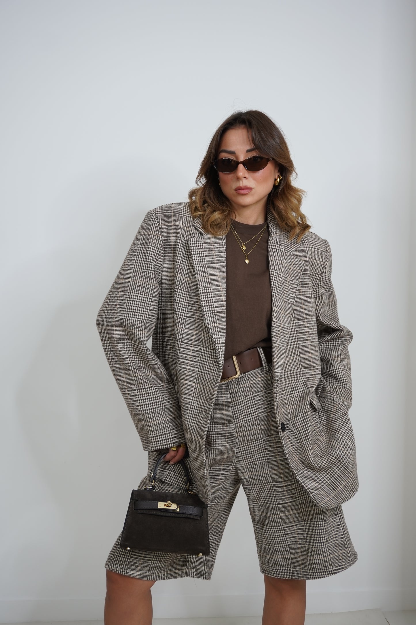 Coordinato in panno Galles GN2813
