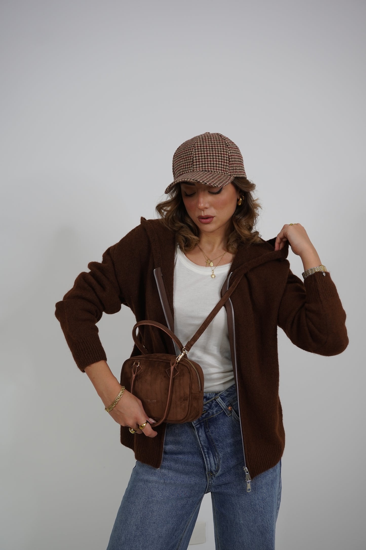 Cardigan in maglia 8595
