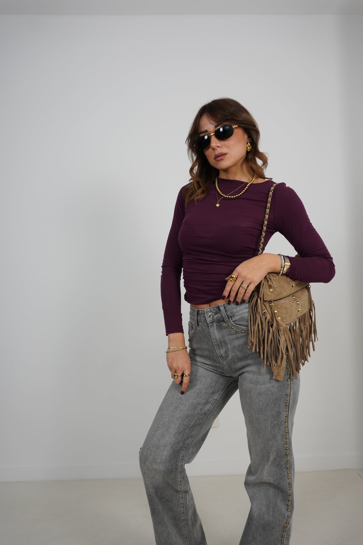 Girocollo misto cachemire 21808