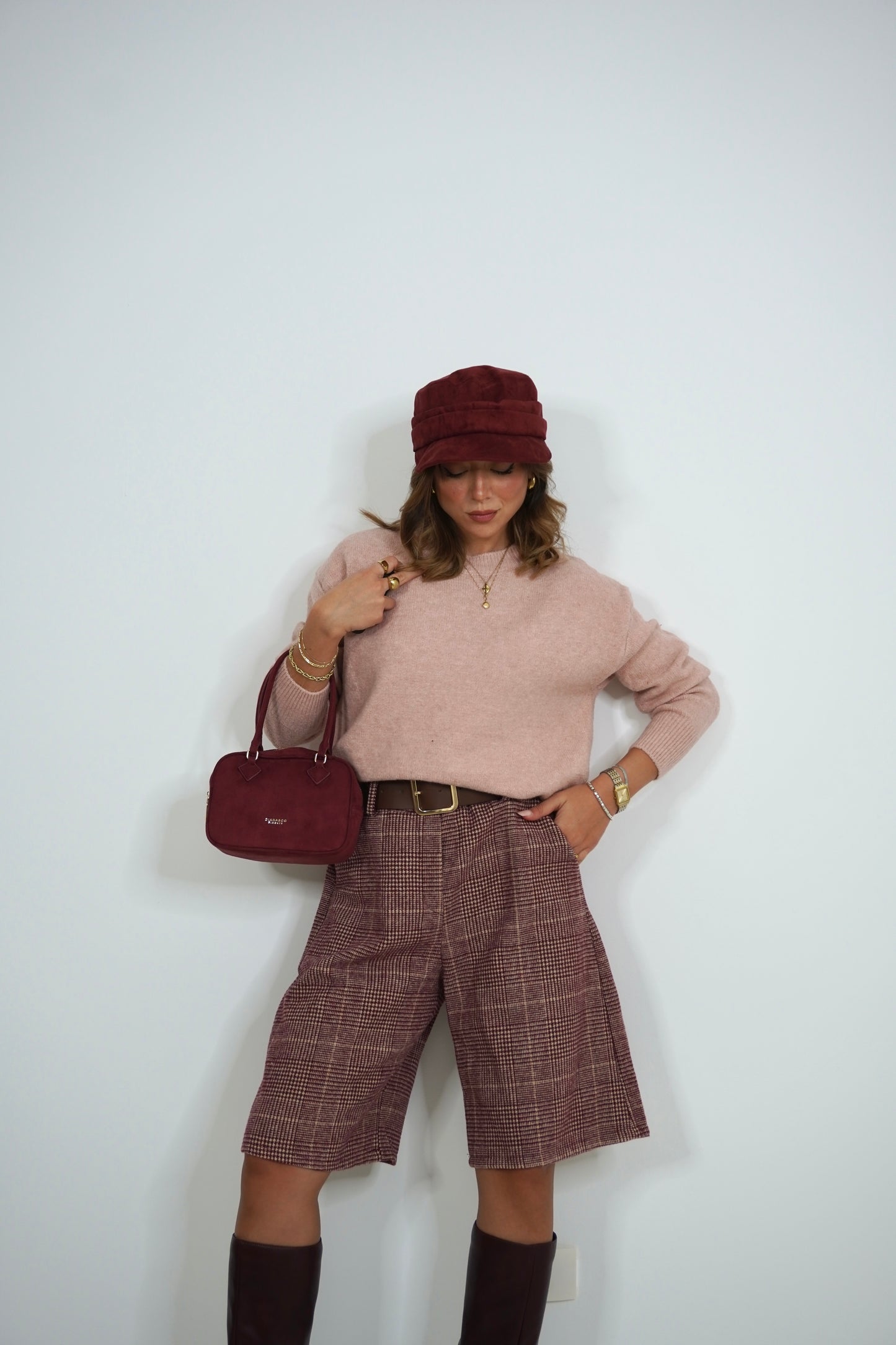 Coordinato in panno Galles GN2813