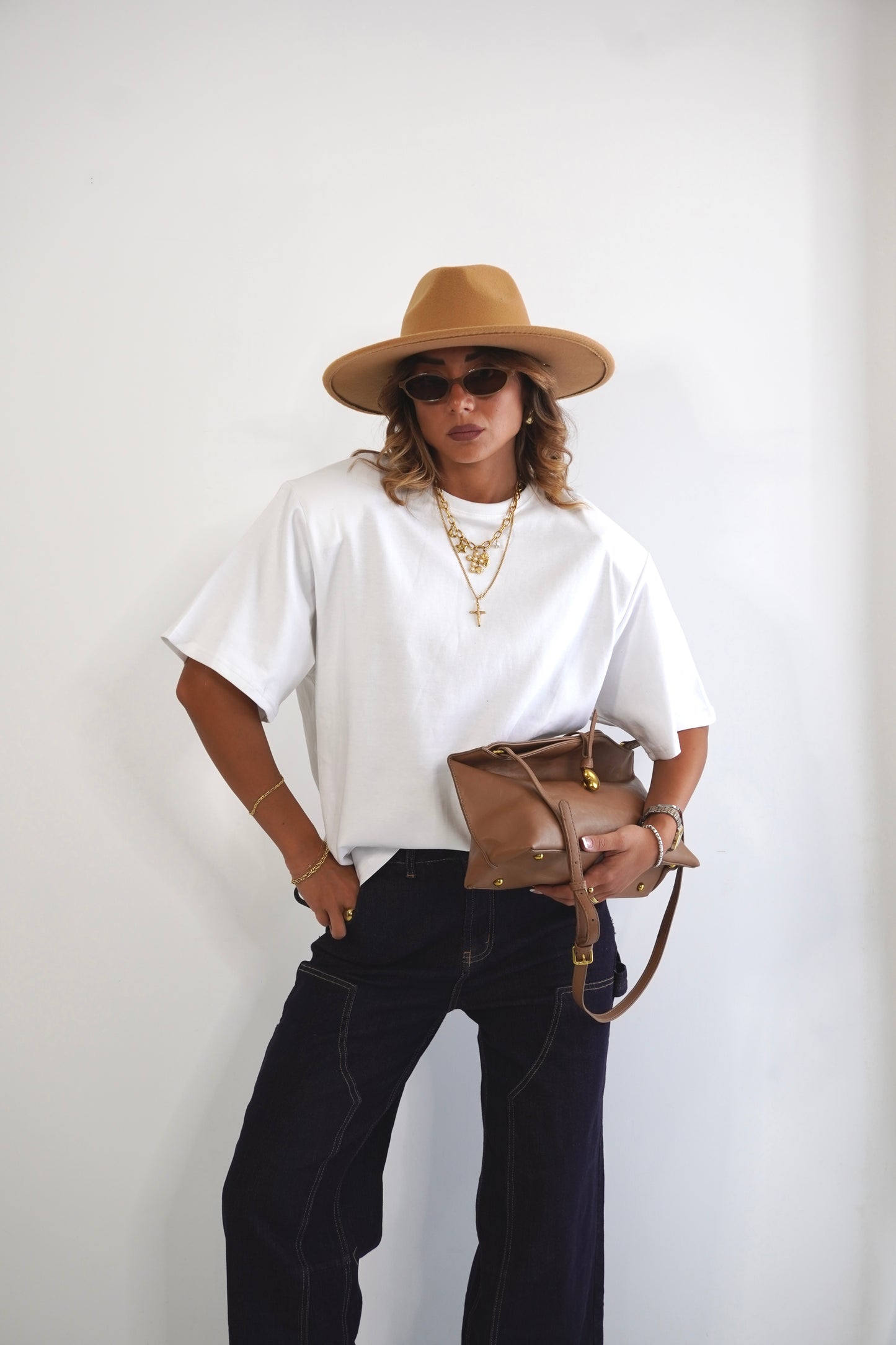 T-shirt strutturata 10722 Mochy