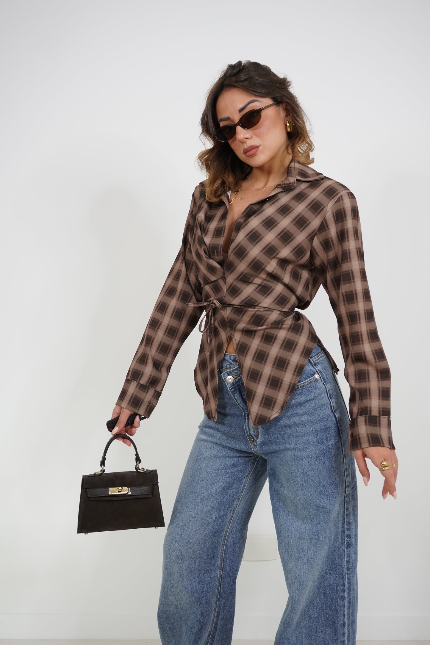 Camicia quadri bustino 7619