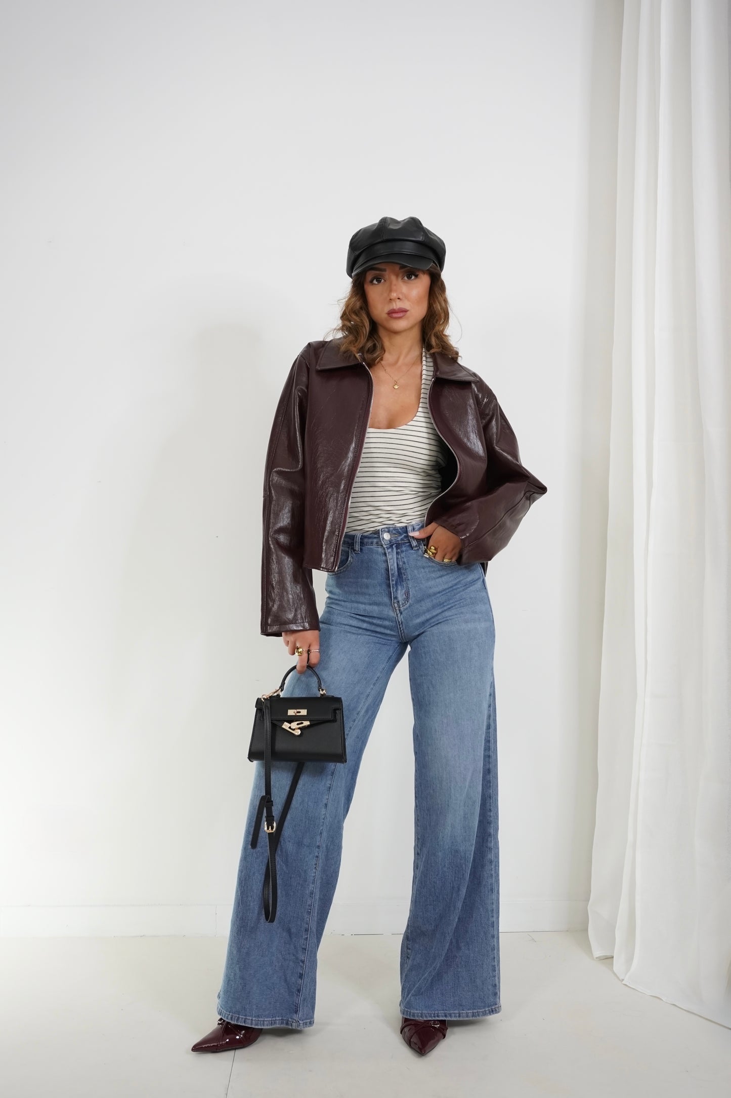 Jeans palazzo T871