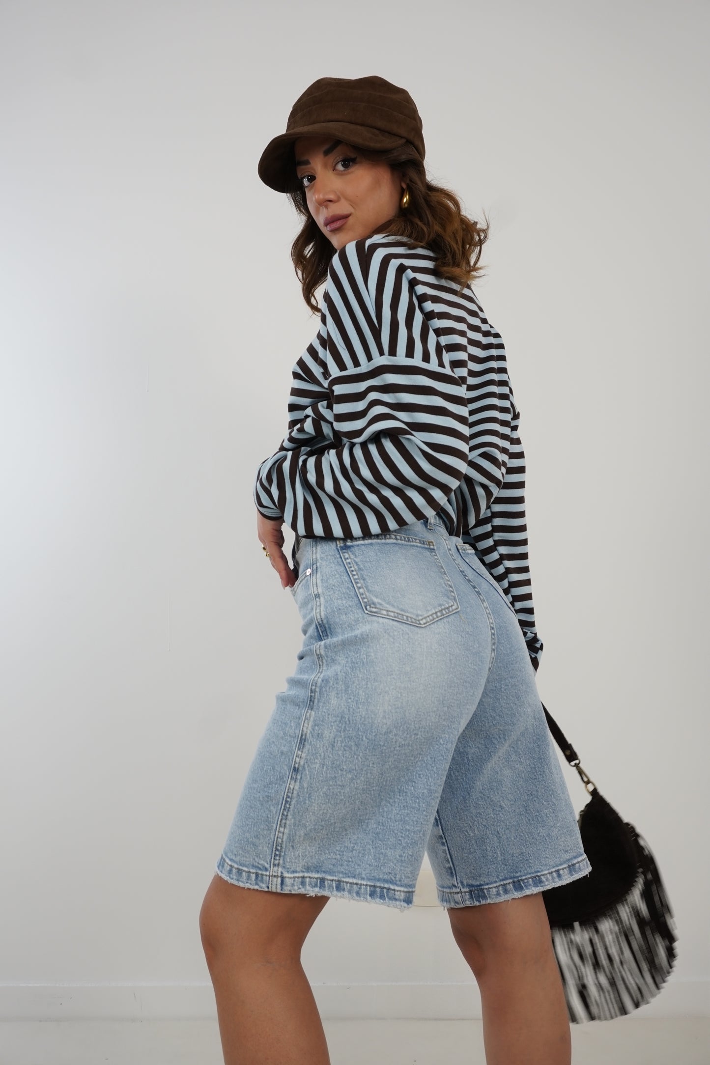 Bermuda HIGH WAIST H5397