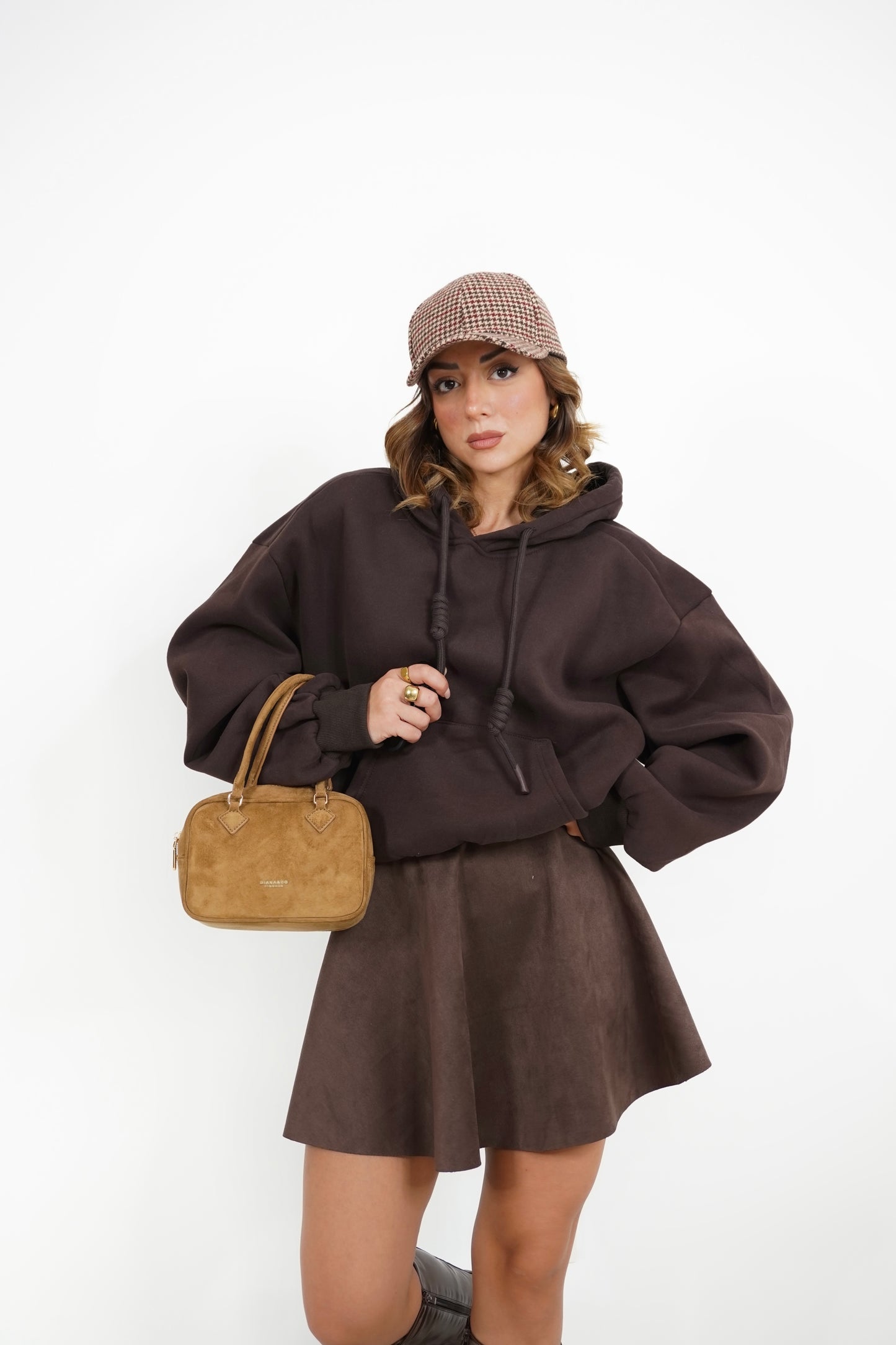 Felpa oversize nodi K3702
