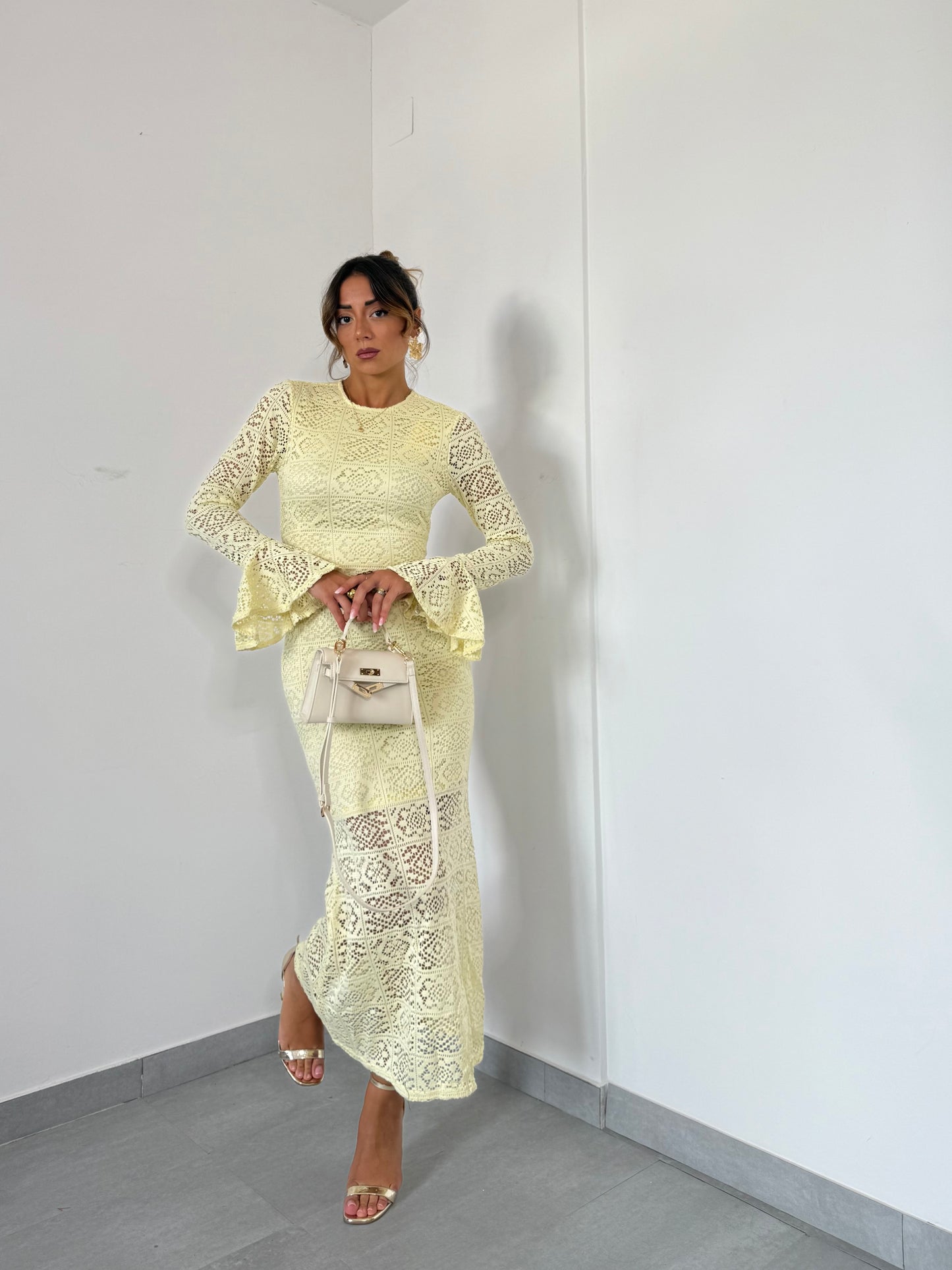 Abito pizzo PASTELS