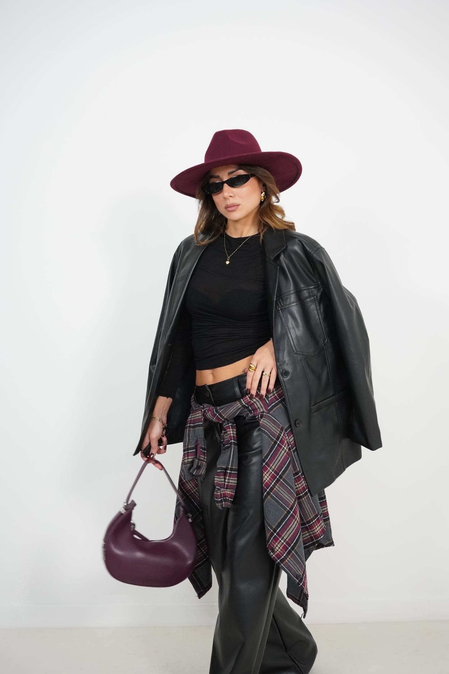 Blazer in pelle MYX15556