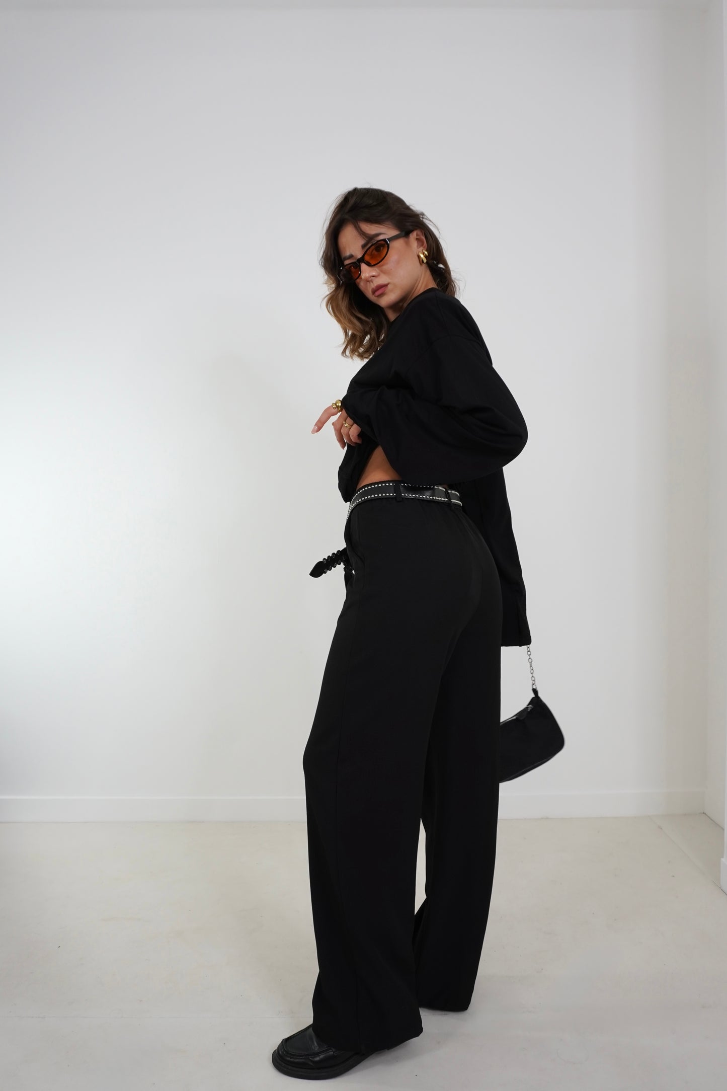Pantalone con cintura 5961
