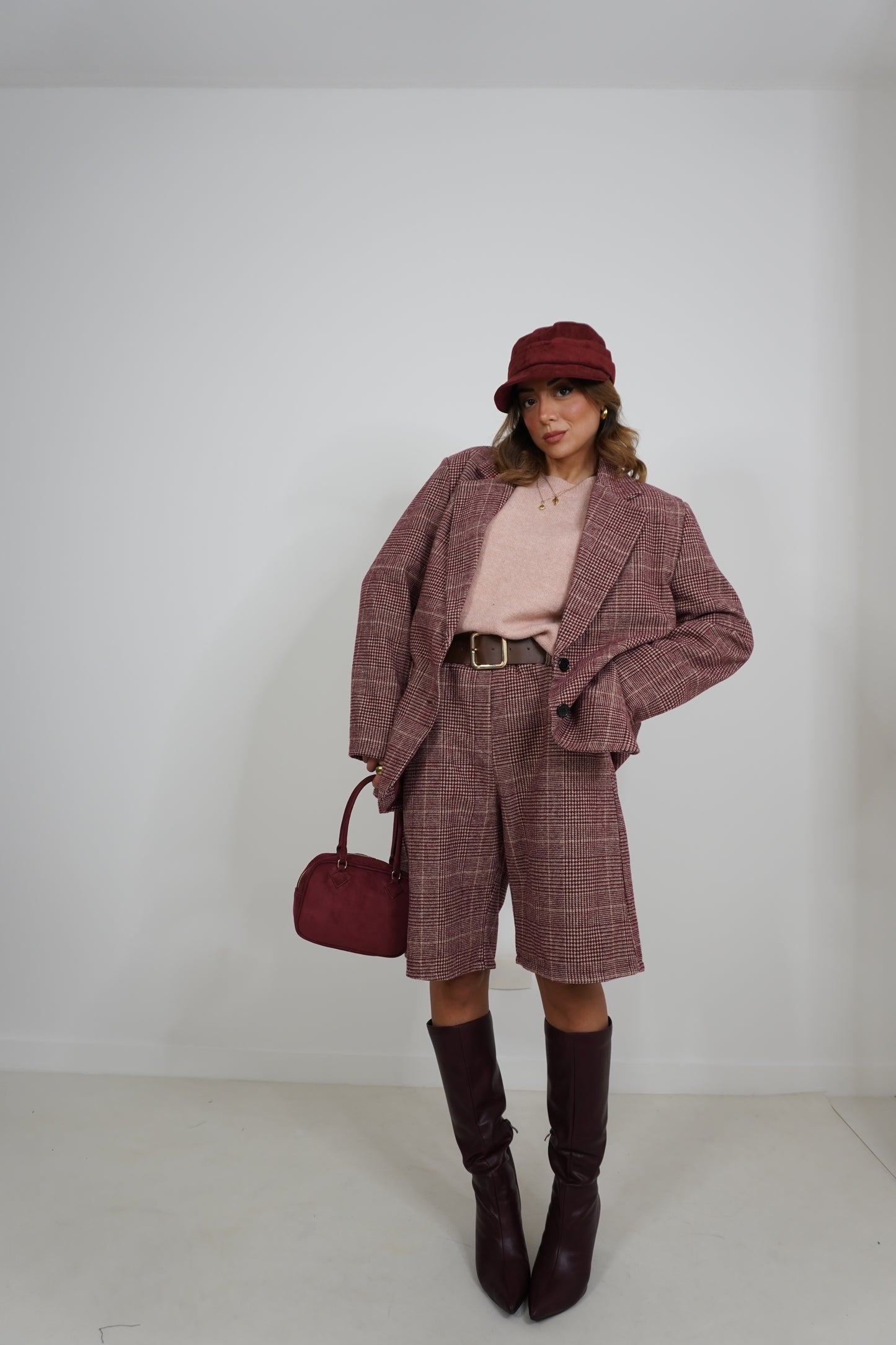 Coordinato in panno Galles GN2813