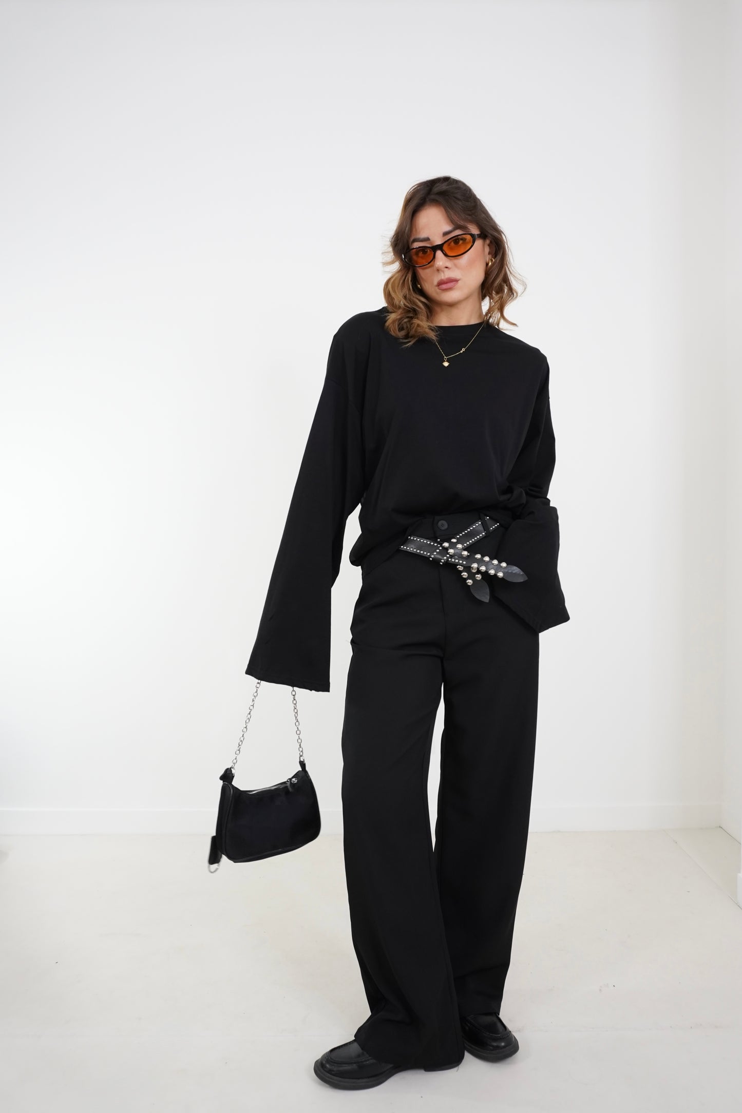 Pantalone con cintura 5961