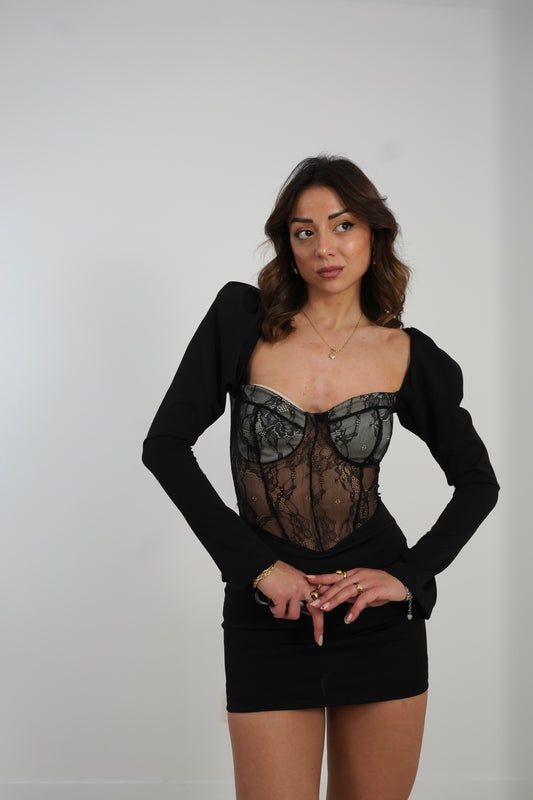 Abito in pizzo 19625