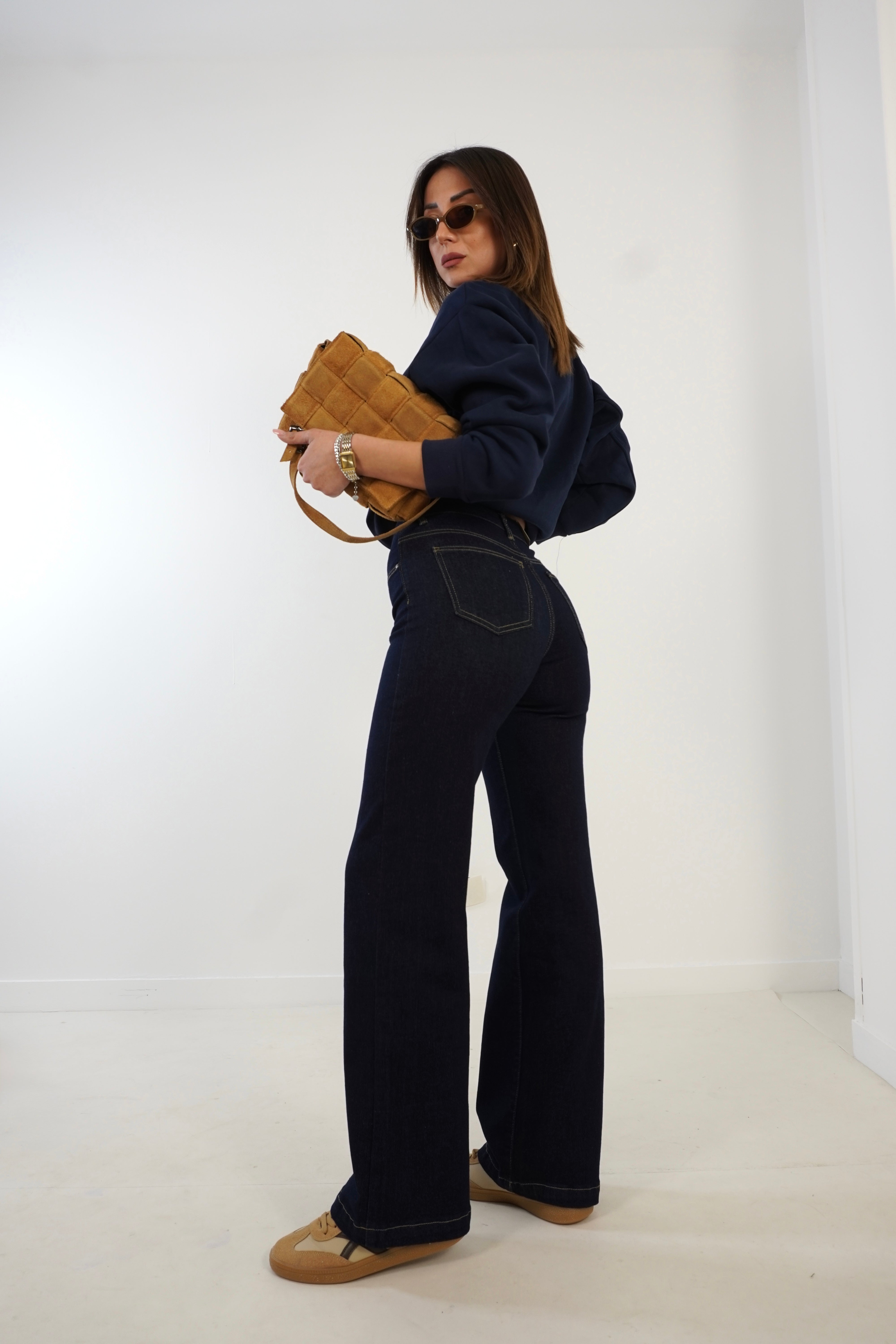 Jeans BOOTCUT lavaggio zero