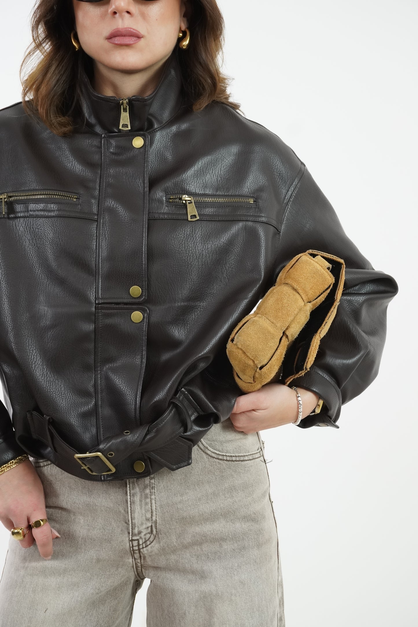 Bomber testa di moro 0393B