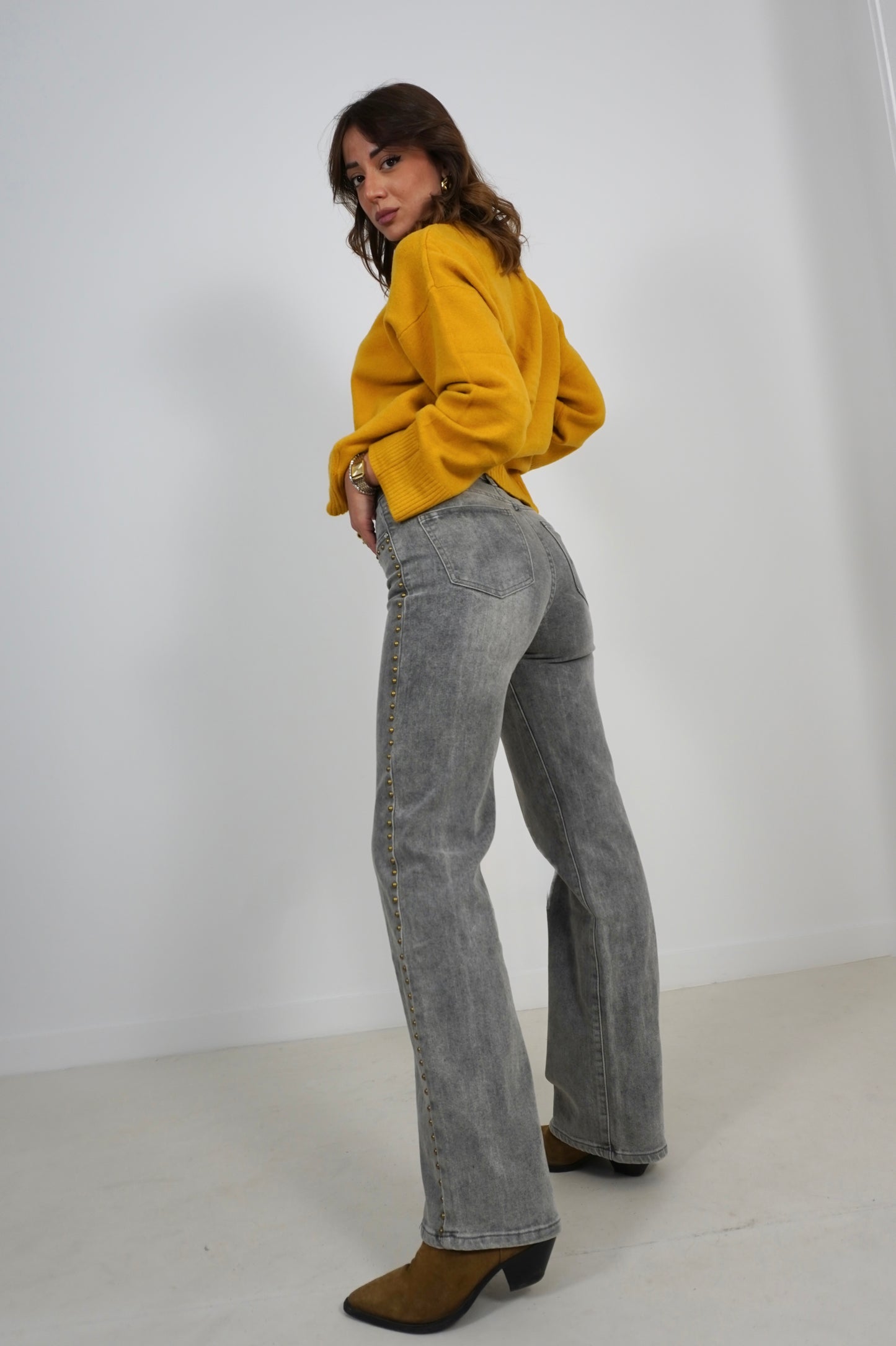 Jeans borchie M7260SK