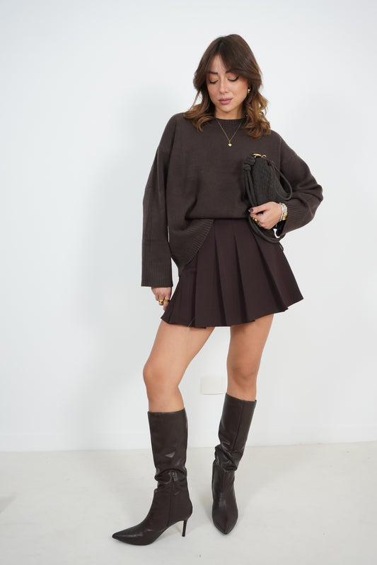 Gonna a pieghe punto Roma 257335