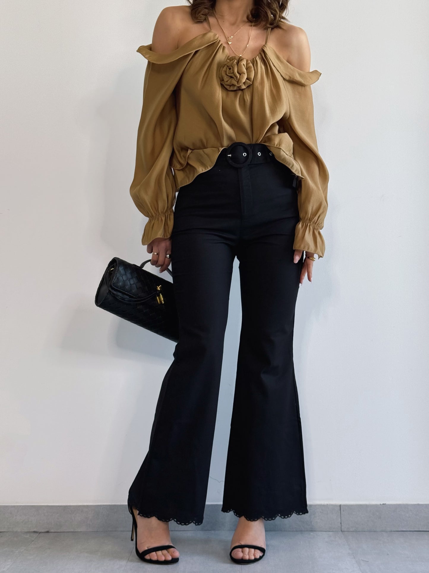 Pantalone RICAMO Lino
