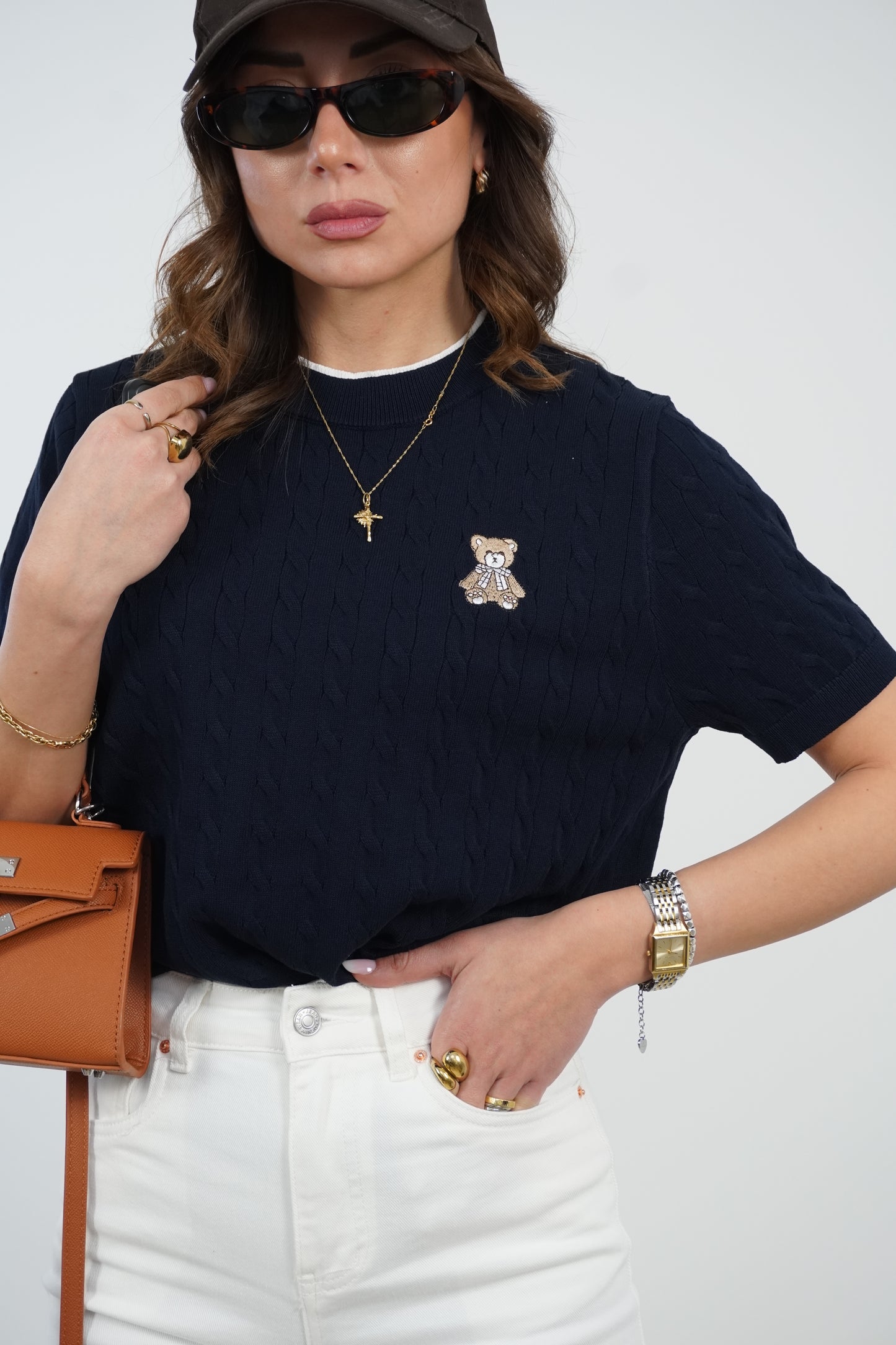 T-shirt TEDDY in filo GB66616