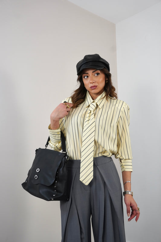 Camicia con cravatta 12045