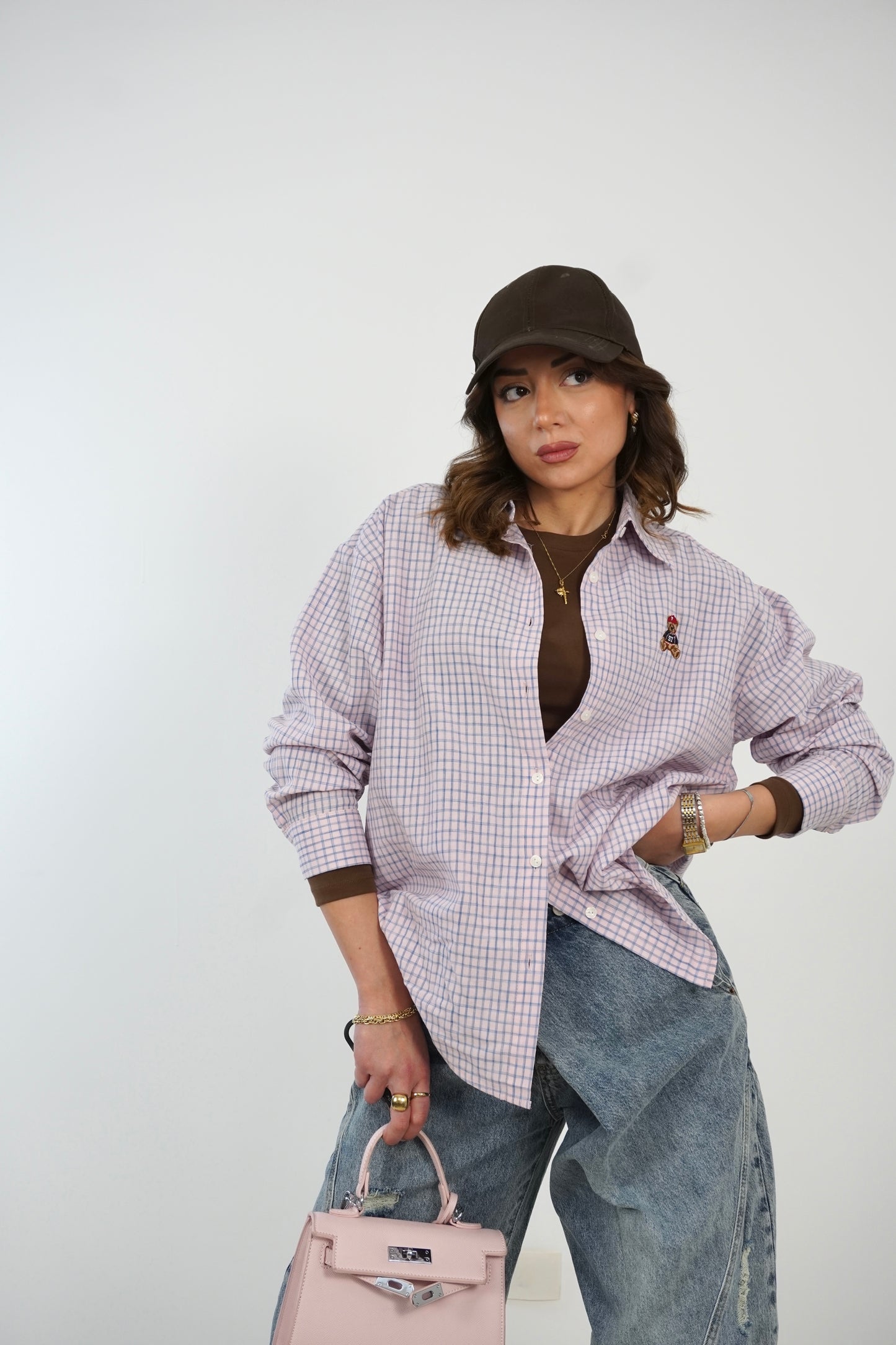 Camicia a quadretti TEDDY G68053