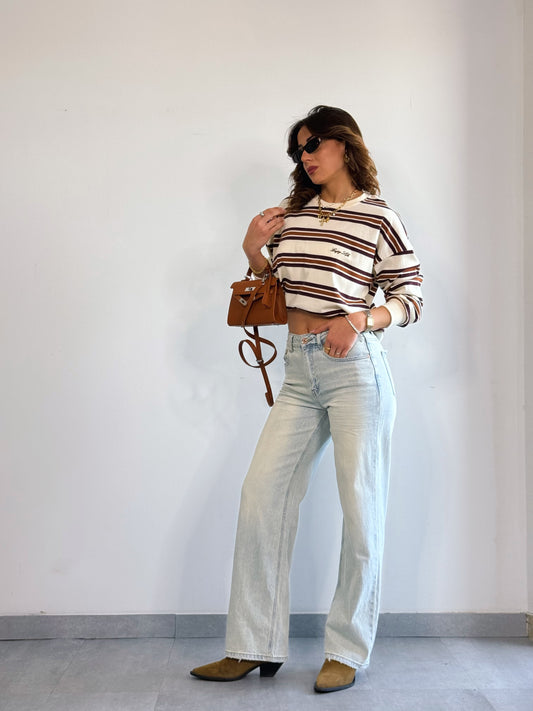 Jeans sabbiato EXTRA CHIARO H3303