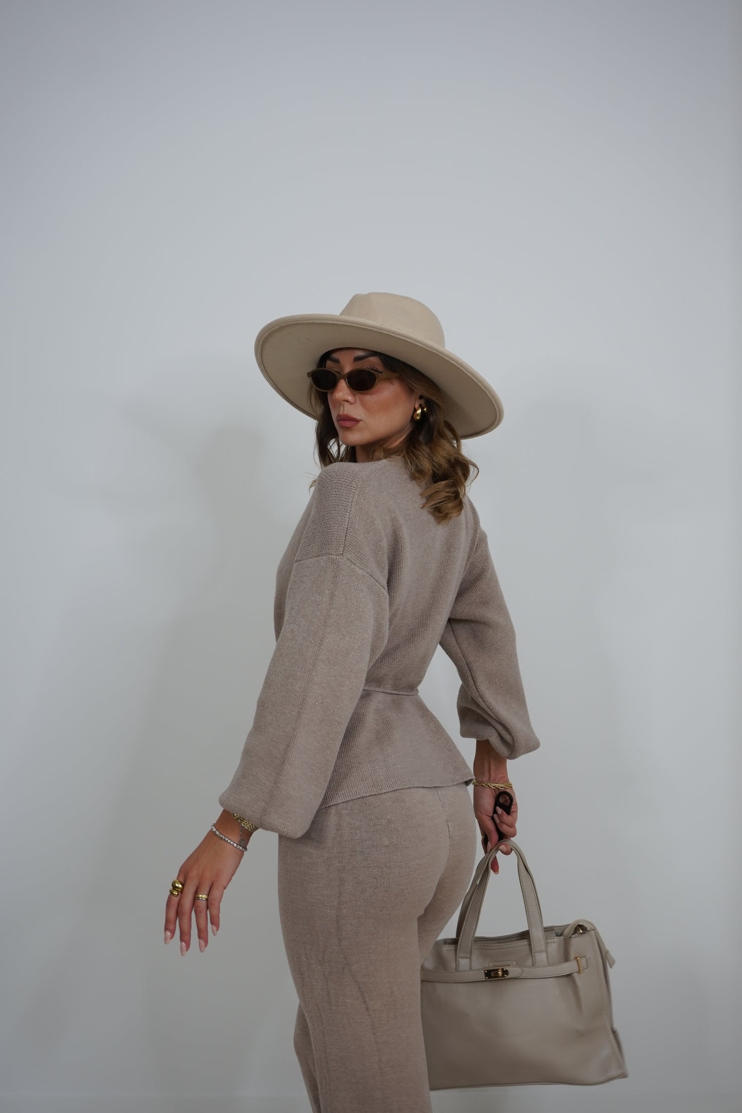 Coordinato in maglia scaldacuore