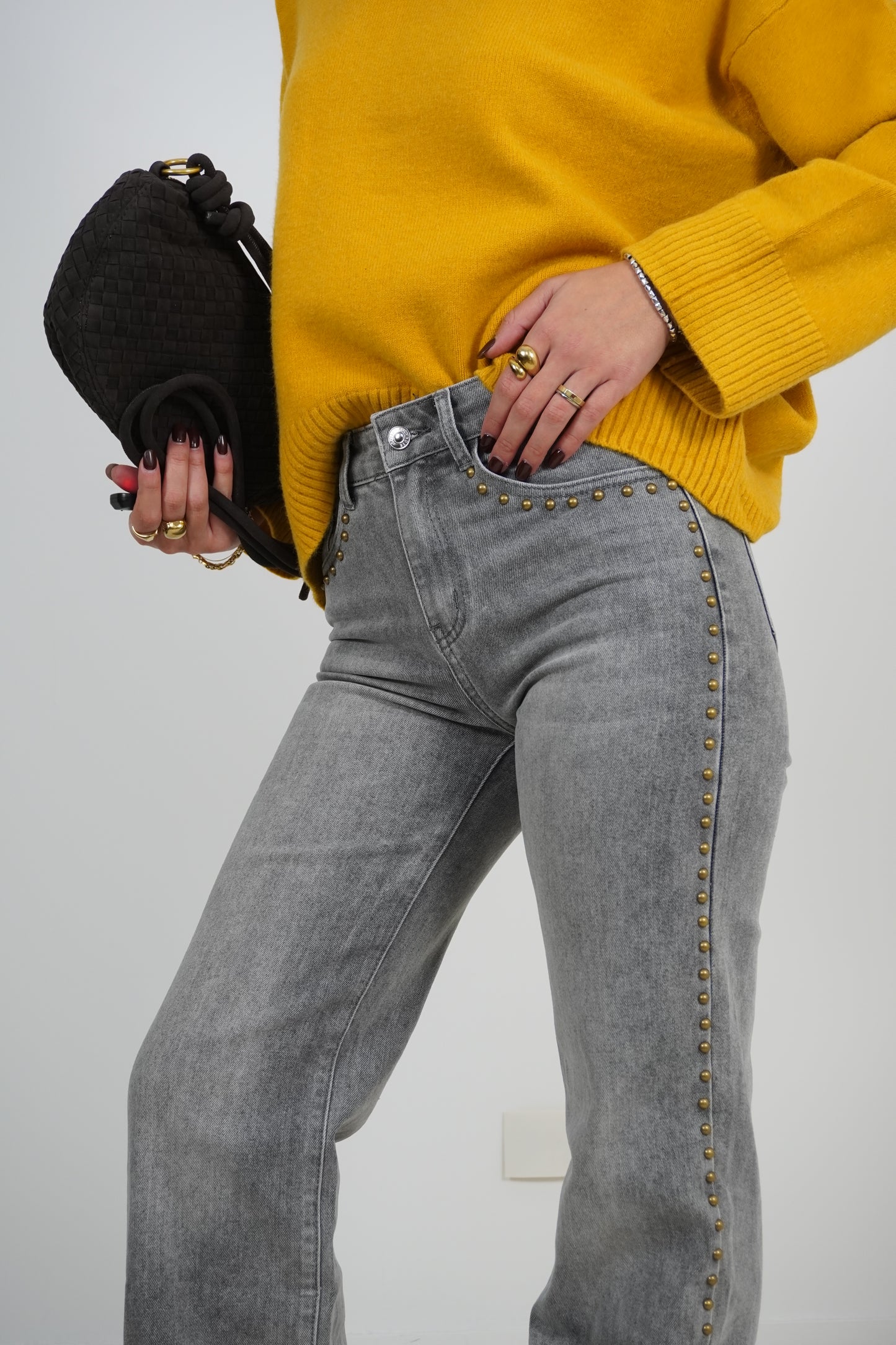 Jeans borchie M7260SK