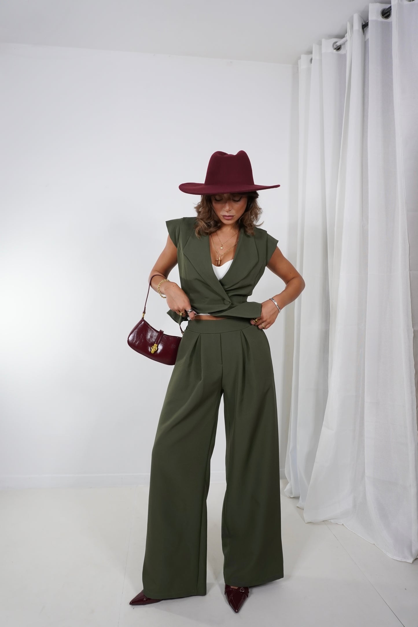 Tailleur smanicato GILET