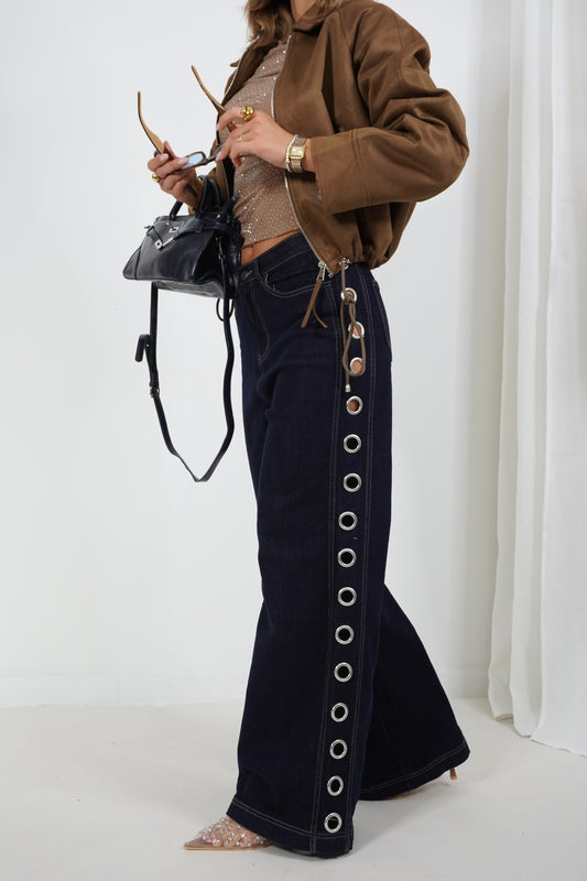 Jeans baggy OCCHIELLI TR693