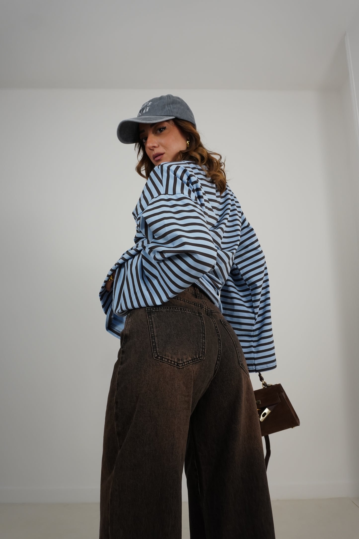 Jeans wide leg F32308