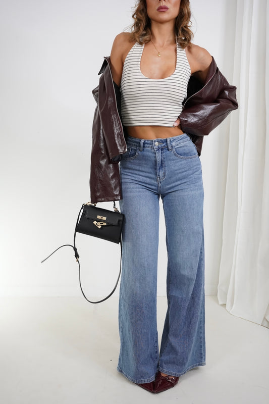 Jeans palazzo T871