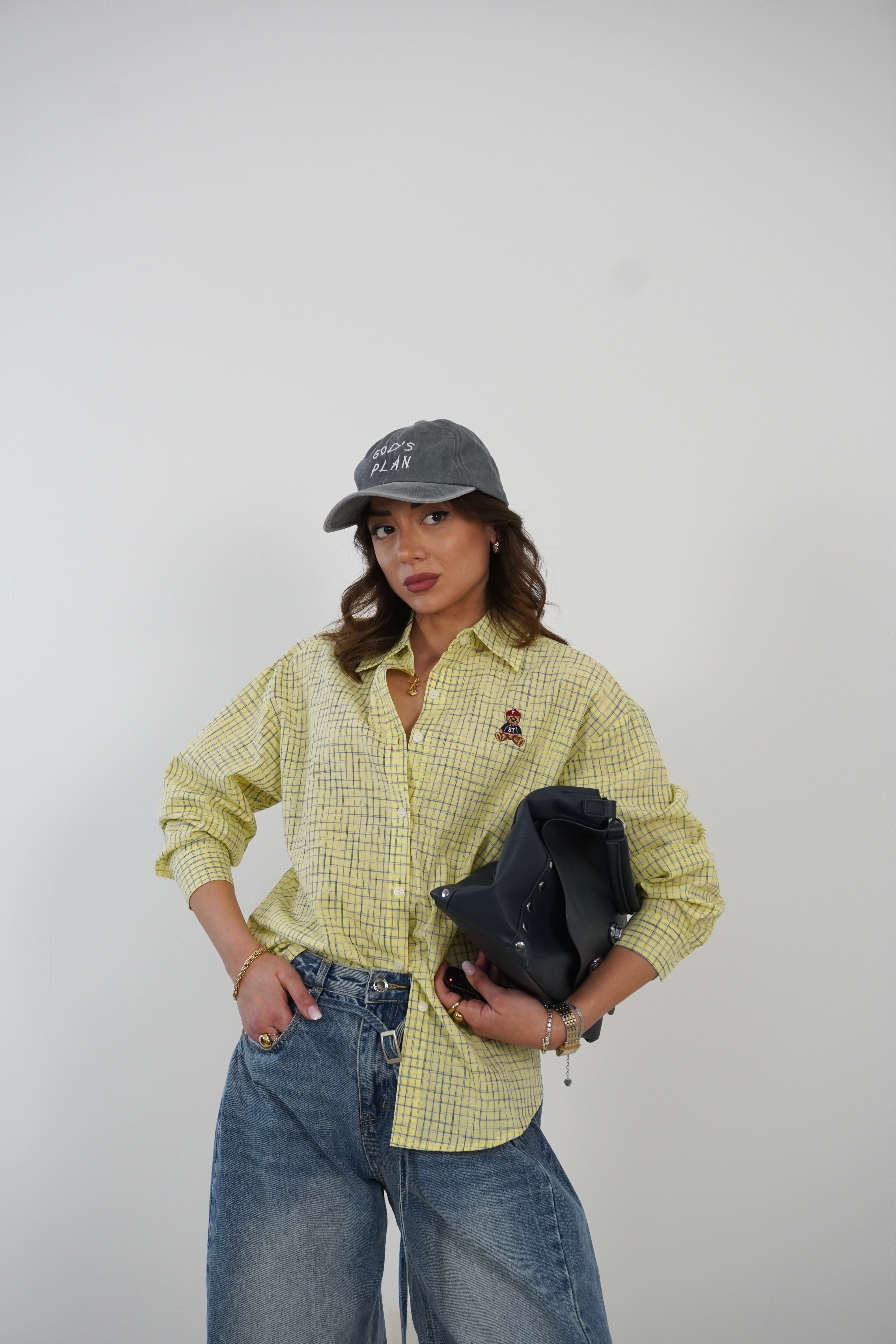 Camicia a quadretti TEDDY G68053