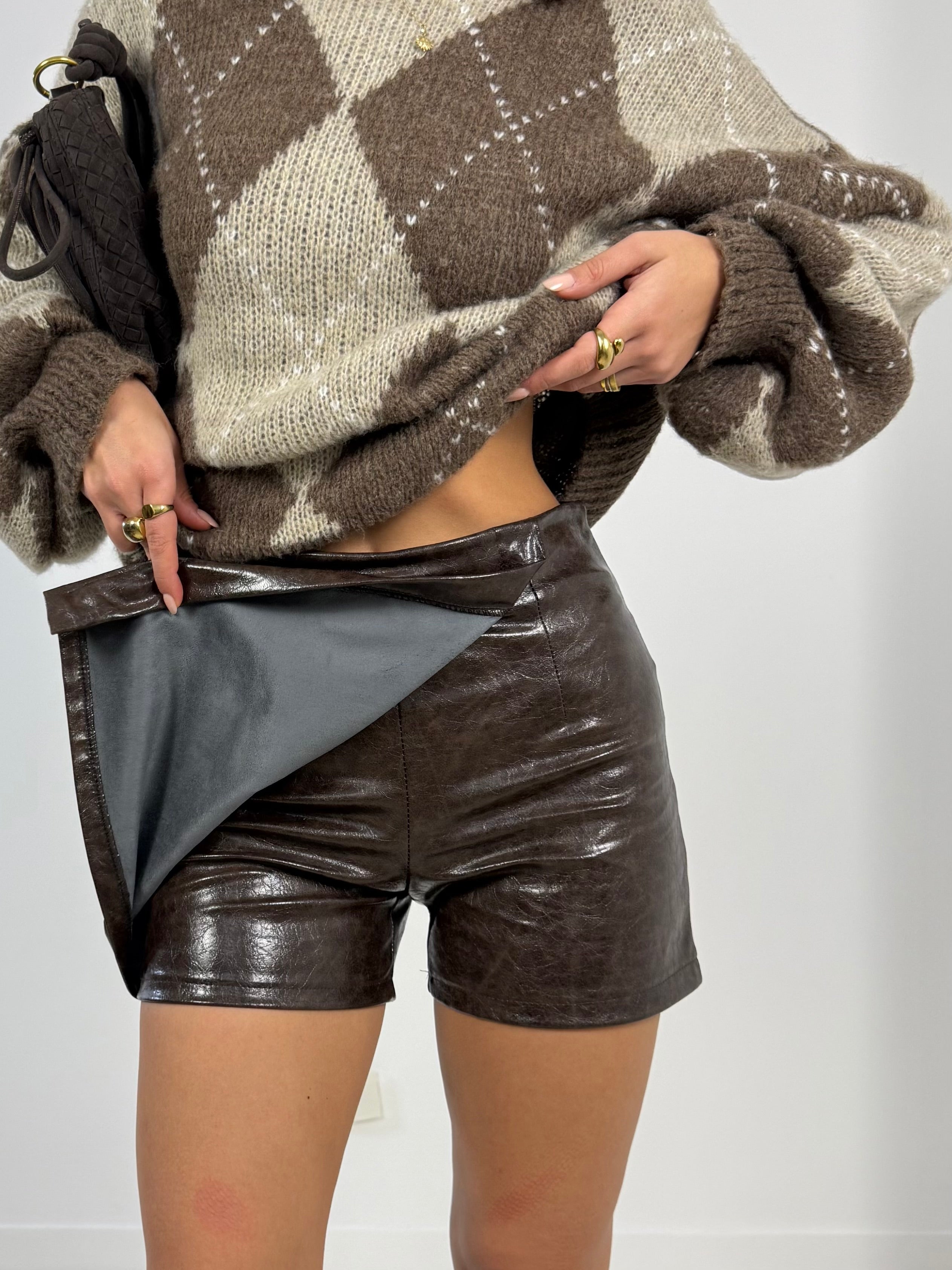 Pantagonna in finta pelle 35021