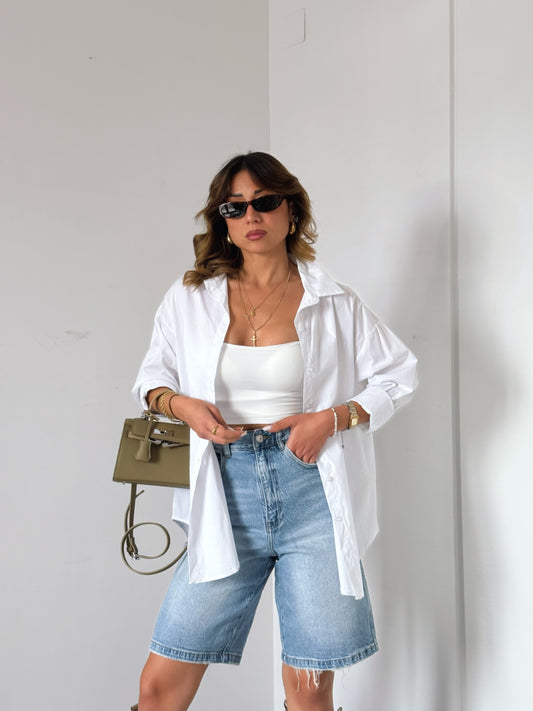 Camicia BASIC semi over