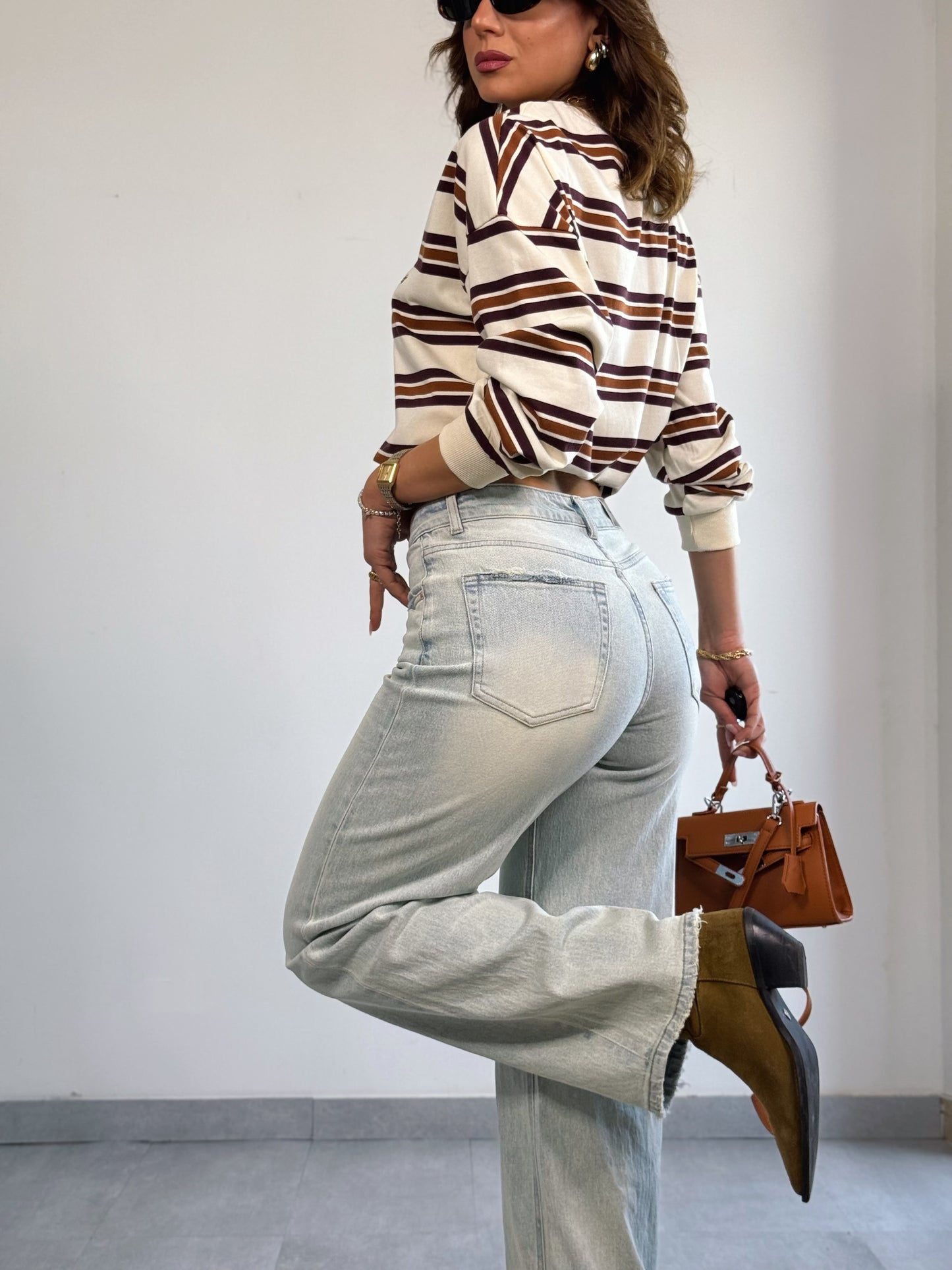 Jeans sabbiato EXTRA CHIARO H3303