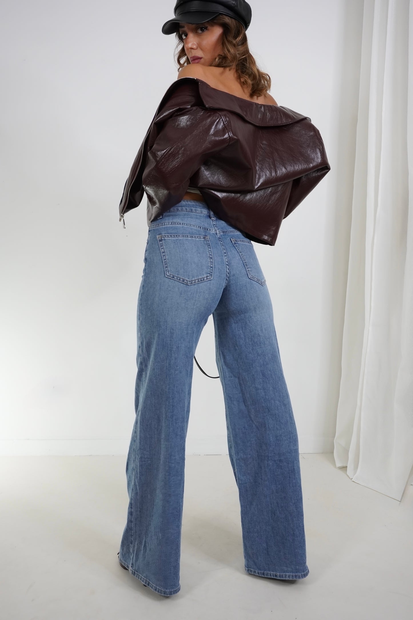 Jeans palazzo T871