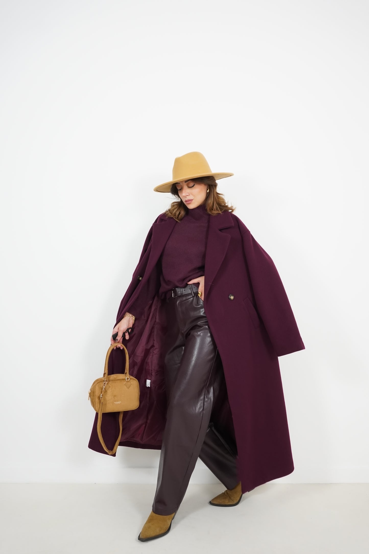 Pantalone BALLOON pelle MC7973