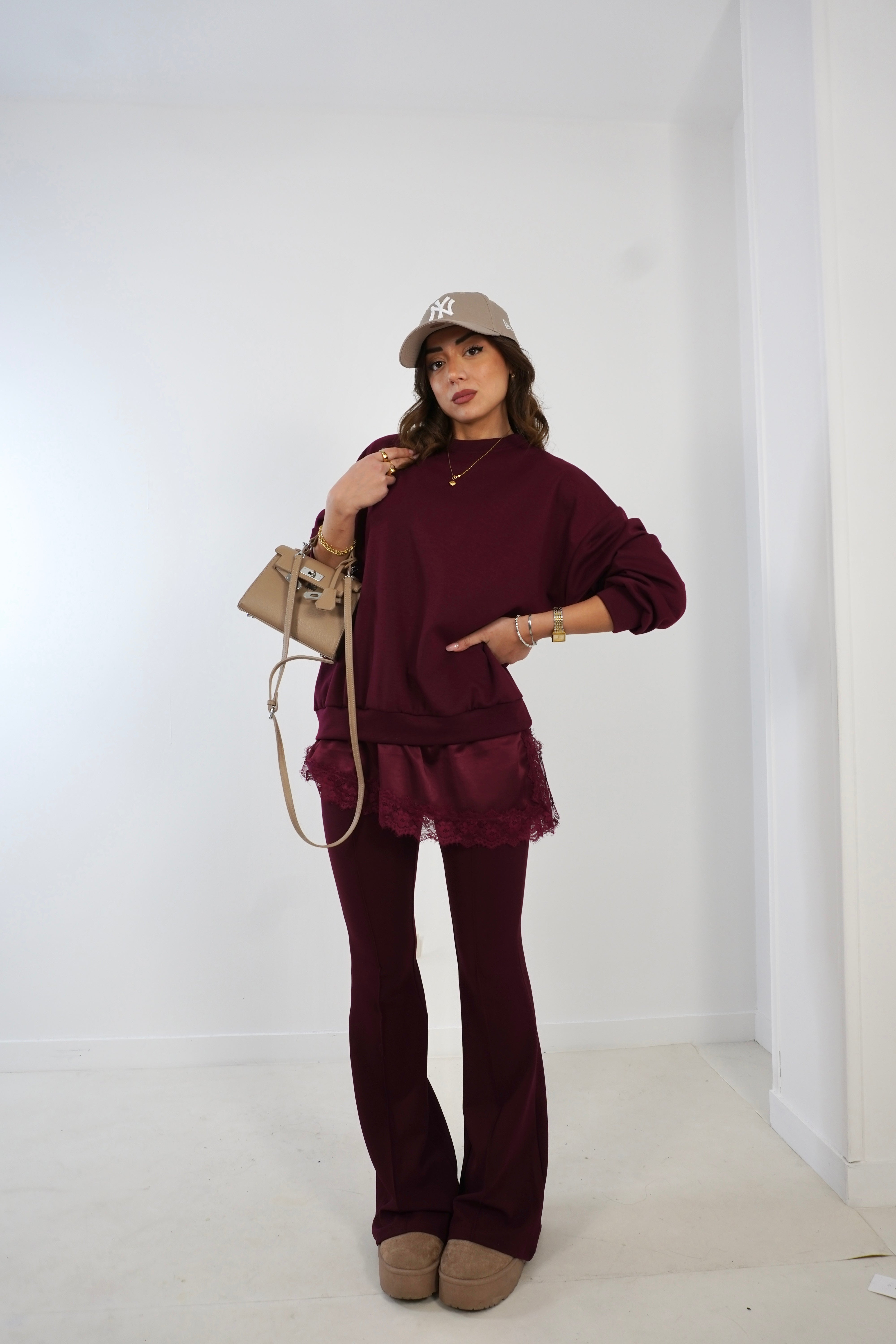 Pantalone a zampa 7069