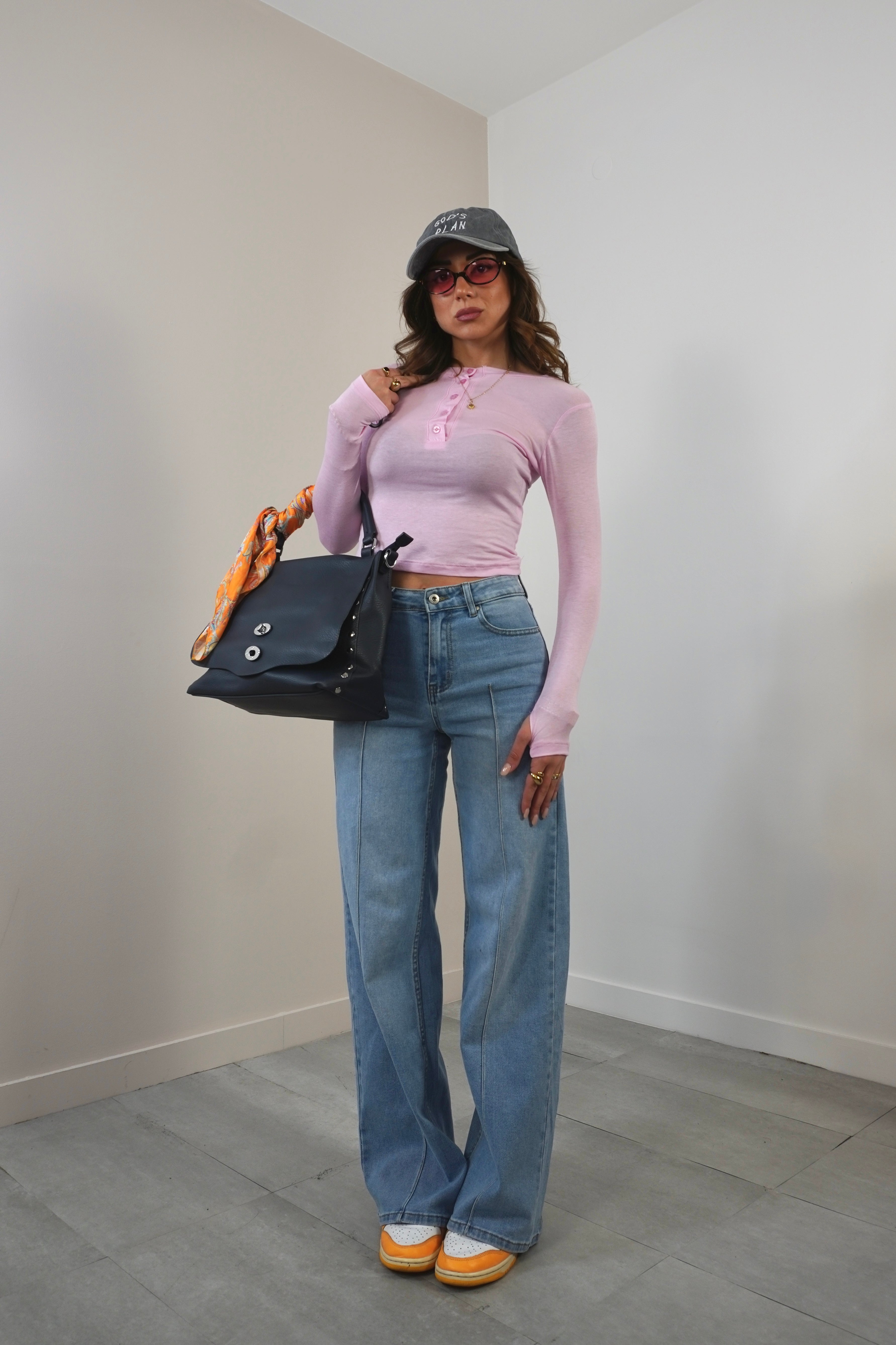 Jeans a palazzo M679