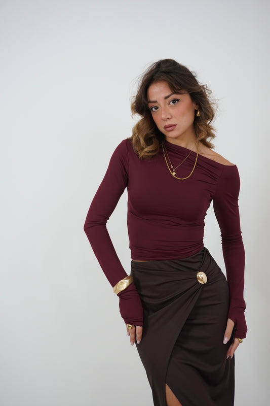 Top asimmetrico KY