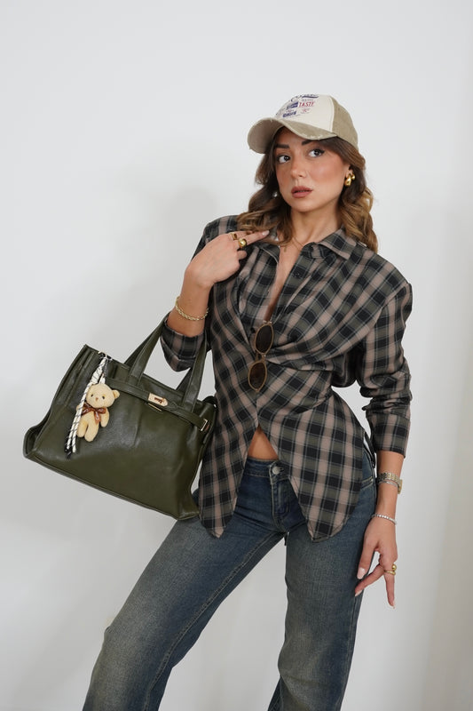 Camicia quadri bustino 7619