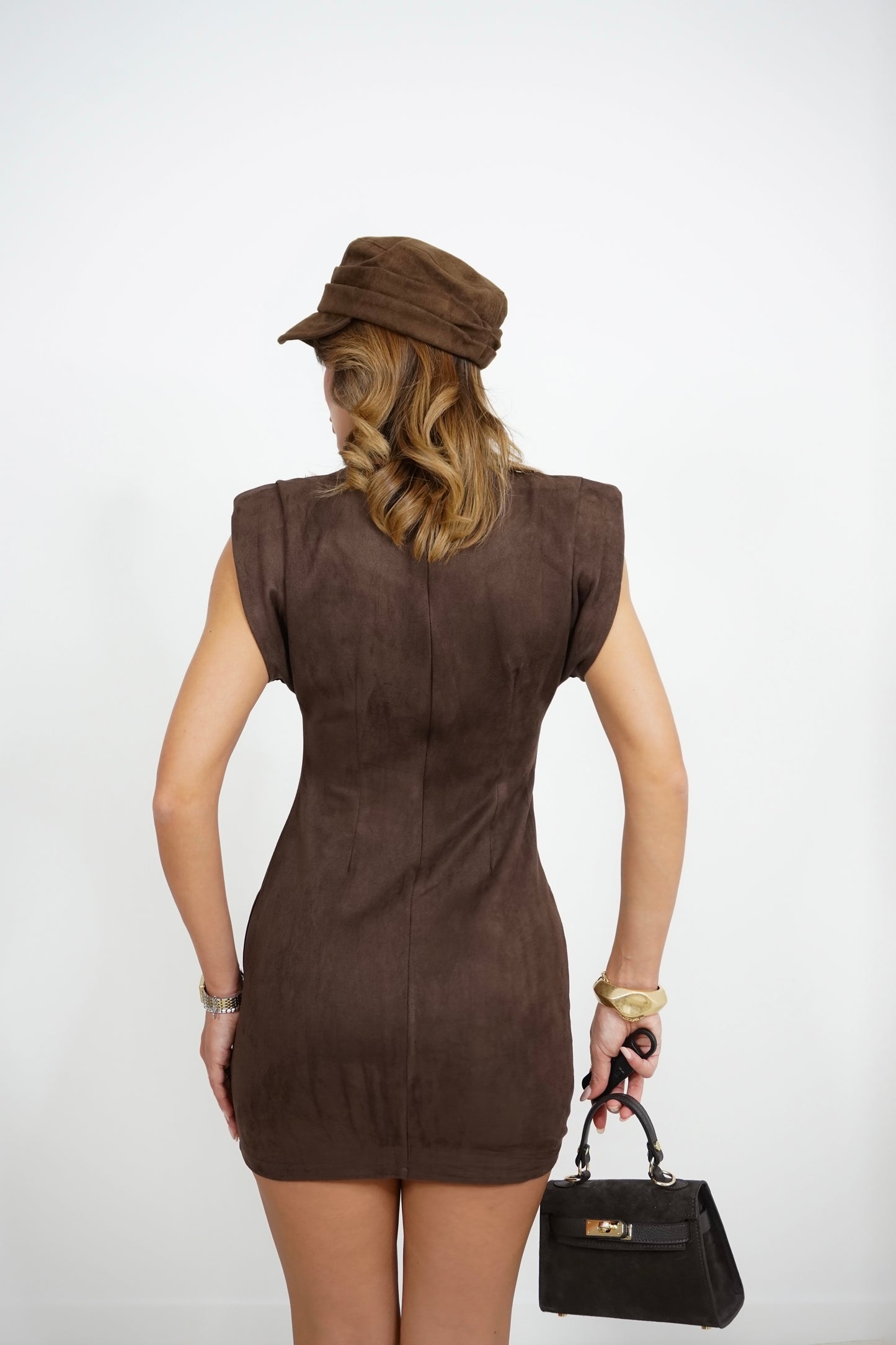 Abito suede A65259