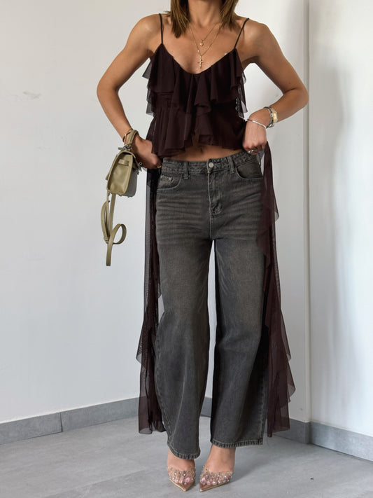 Jeans BALLOON brown MI2521