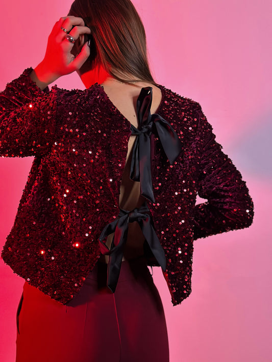 Top RIBBON sequin