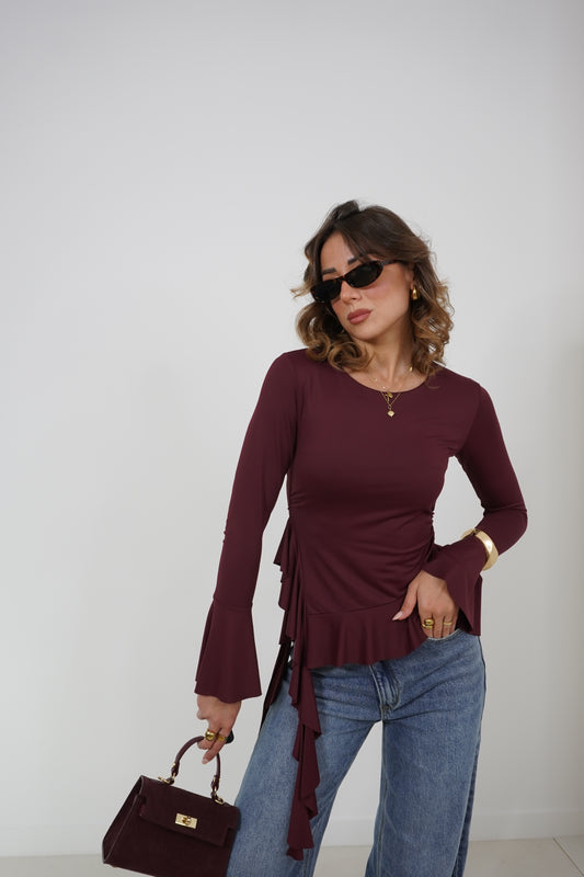 Top volant J6214