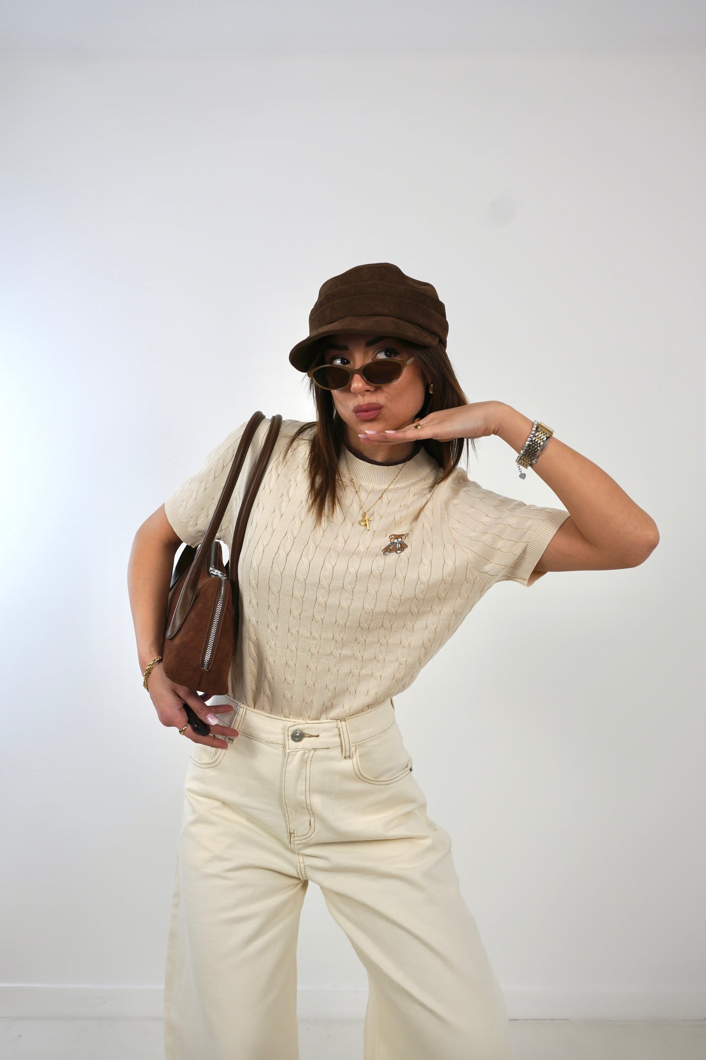 T-shirt TEDDY in filo GB66616